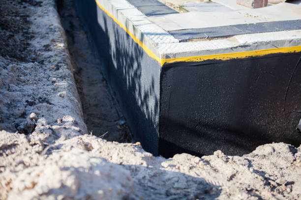Professional Exterior Waterproofing technician working in Jefferson, OH